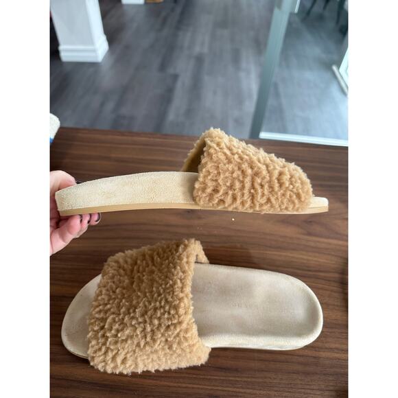 Jenni Kayne Shearling Slide Slippers Size 38(8) - Picture 8 of 9